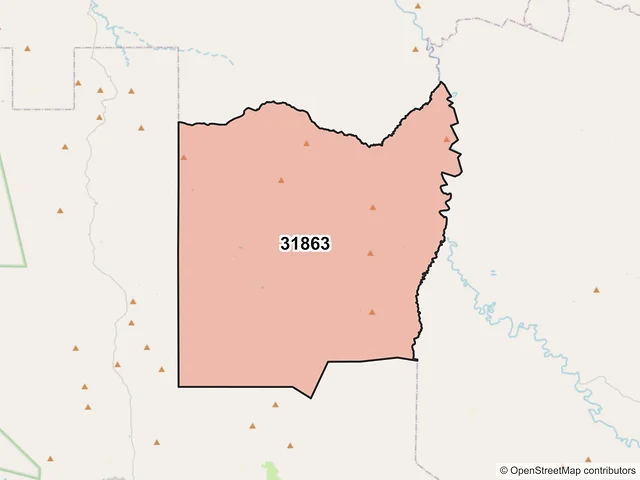 Mapa del código postal 31863, Casas Grandes, Chihuahua