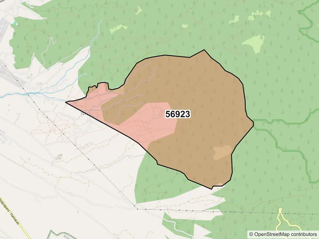 Mapa del código postal 56923, Amecameca, México