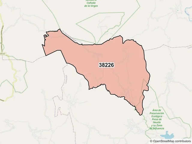 Mapa del código postal 38226, Comonfort, Guanajuato