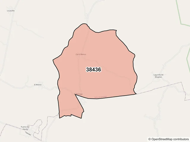 Mapa del código postal 38436, Valle de Santiago, Guanajuato