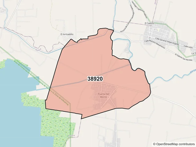 Mapa del código postal 38920, Salvatierra, Guanajuato