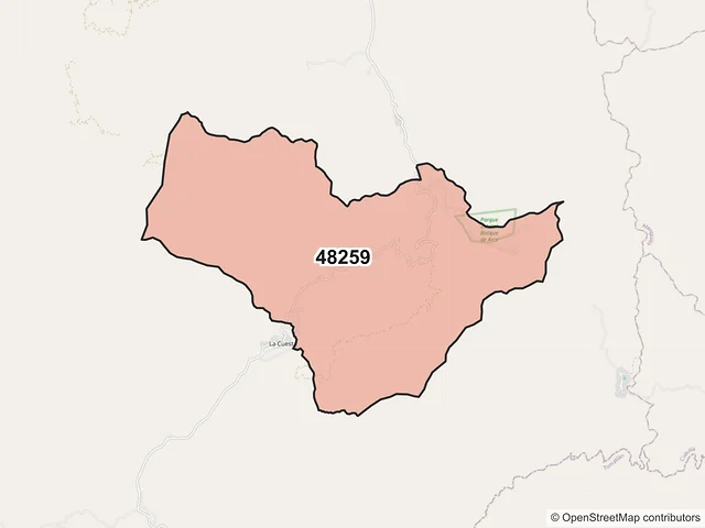 Mapa del código postal 48259, Talpa de Allende, Jalisco