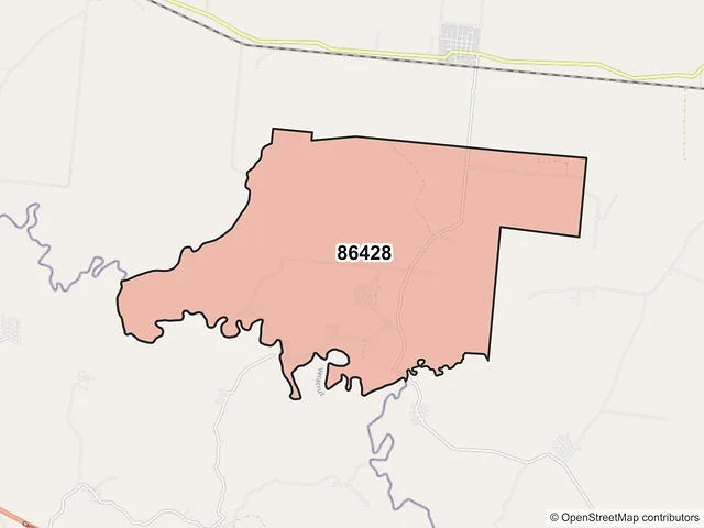 Mapa del código postal 86428, Huimanguillo, Tabasco
