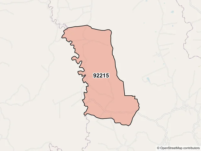Mapa del código postal 92215, Chontla, Veracruz de Ignacio de la Llave