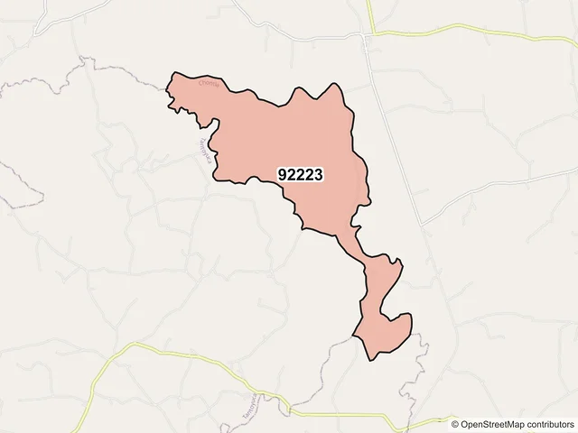 Mapa del código postal 92223, Chontla, Veracruz de Ignacio de la Llave