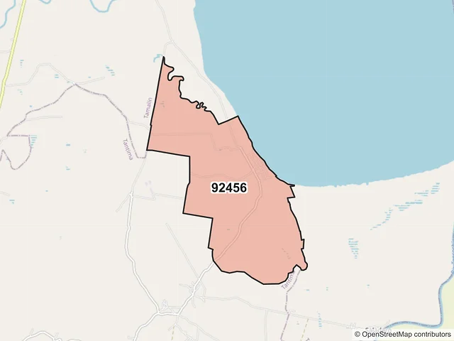 Mapa del código postal 92456, Tantima, Veracruz de Ignacio de la Llave