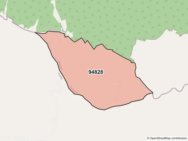 Mapa del código postal 94828, Xoxocotla, Veracruz de Ignacio de la Llave