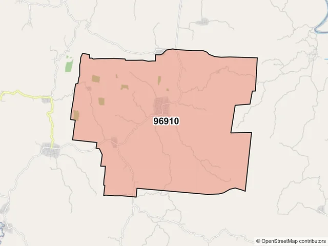 Mapa del código postal 96910, Minatitlán, Veracruz de Ignacio de la Llave